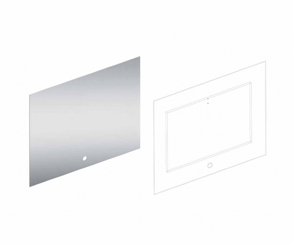 Зеркало Тефия с подсветкой 