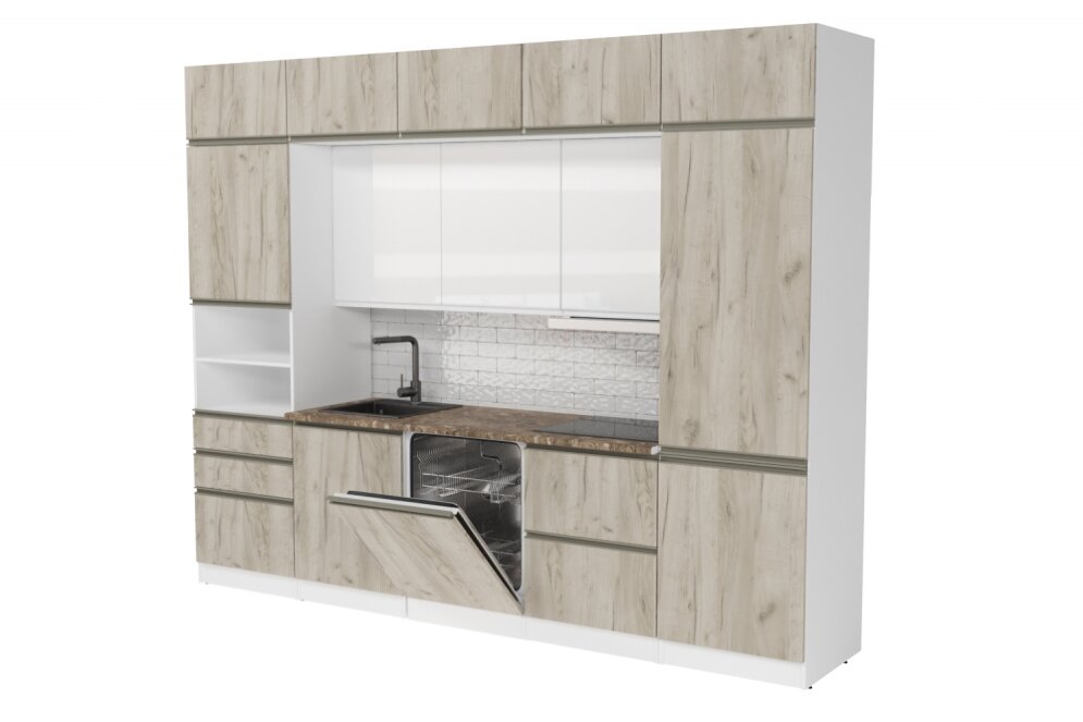 Кухонный гарнитур Антика экстра 5, 300 см 