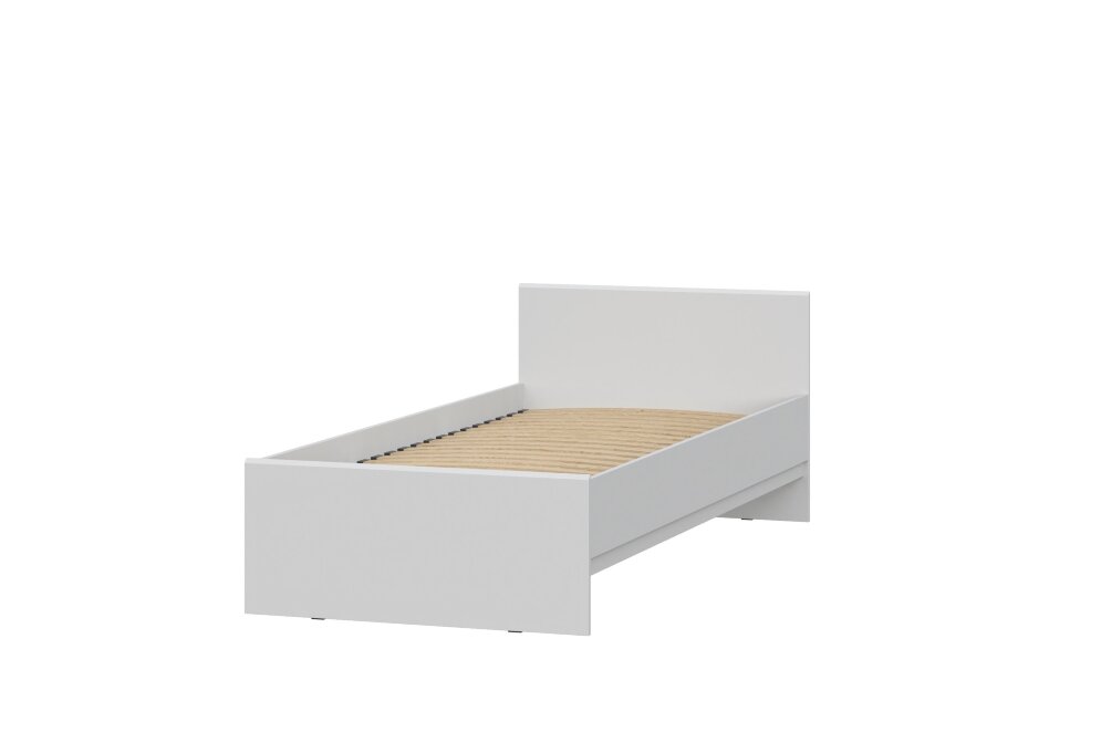 Кровать односпальная Stern (Штерн), белый 