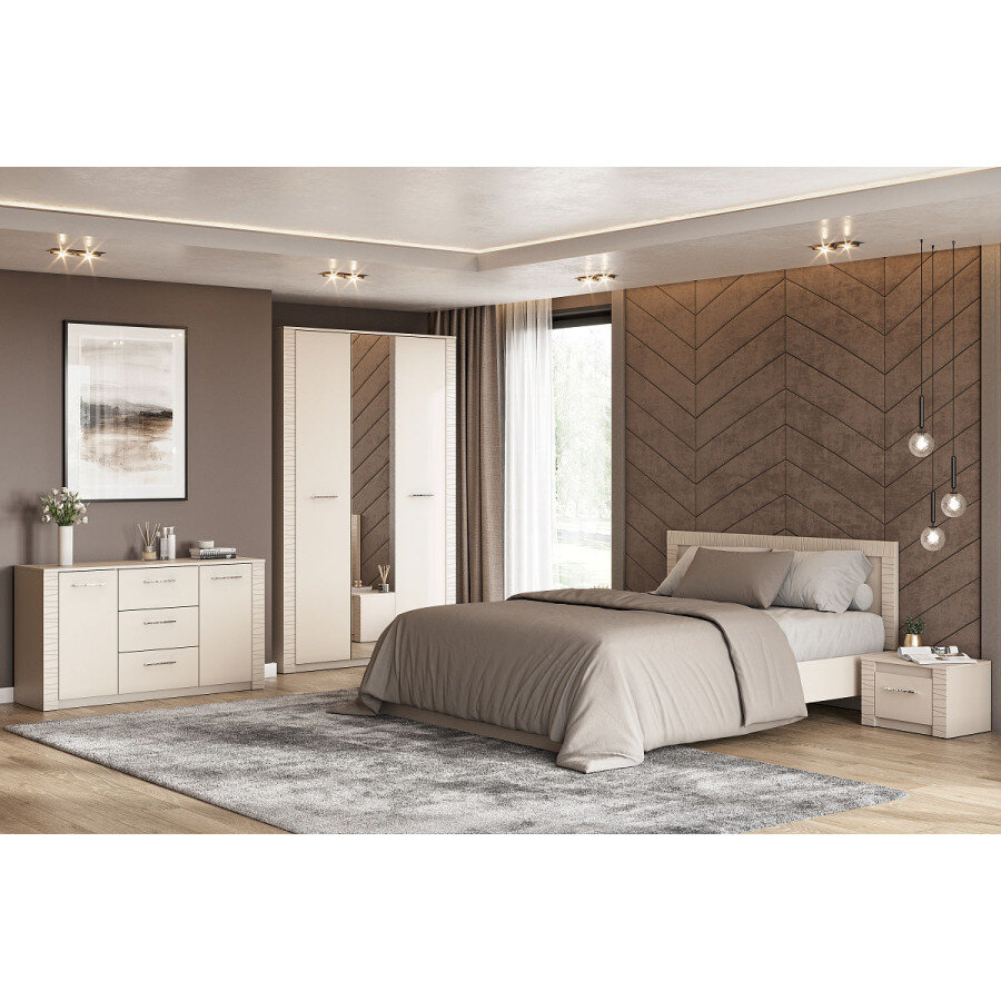 Кровать двуспальная Калипсо 