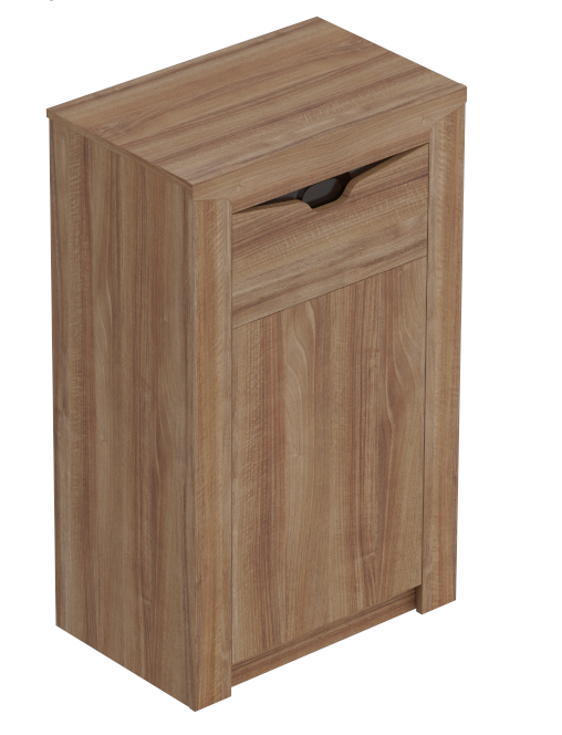Тумба с дверцей и ящиком Соренто, Дуб стирлинг 