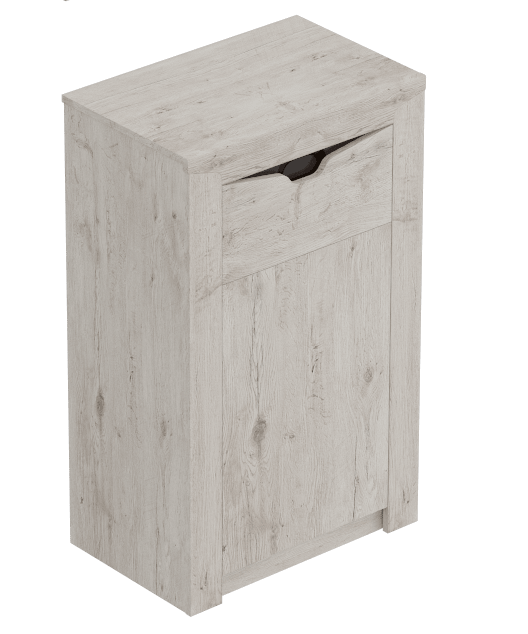 Тумба с дверцей и ящиком Соренто, Дуб стирлинг 