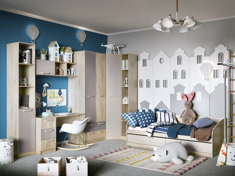 Стол письменный Акварель НМ 011.47-01 М2  