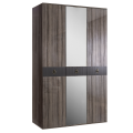 Шкаф 3 двери МШ1/3(s) (с зеркалом)  Rimini Solo 
