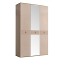 Шкаф 3 двери МШ1/3(s) (с зеркалом)  Rimini Solo 