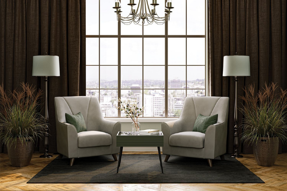 Стол журнальный Брента, Оливковый 