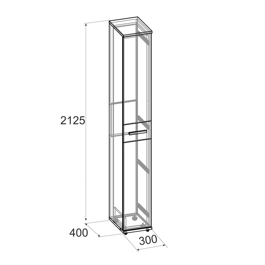 Пенал для обуви 73 Норвуд 