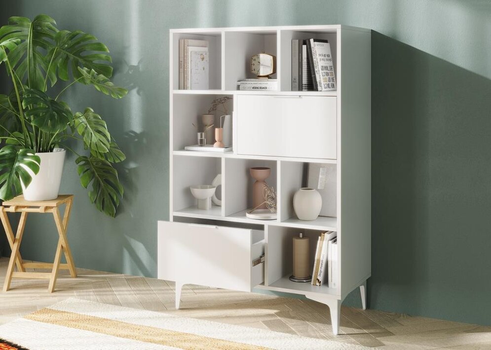 Стеллаж Арбат, белый 