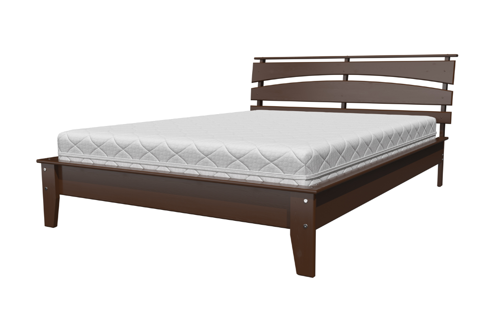 Кровать из массива Камелия-4, орех 