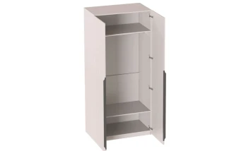 Шкаф двухдверный Нора, Персидский жемчуг/Вереск Ромено