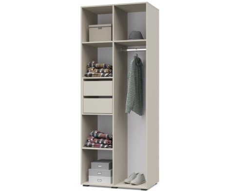 Шкаф 2-х дверный Челси, Кашемир 