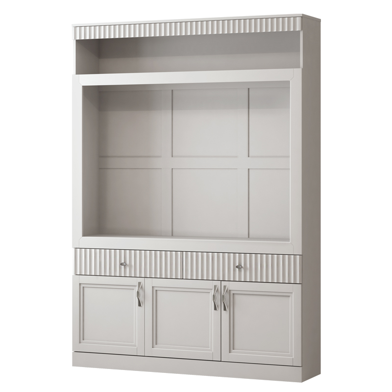 Шкаф многоцелевой №955 Нельсон, Кашемир серый 