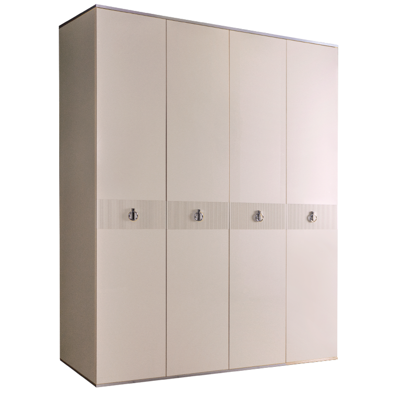 Шкаф 4 двери РМШ2/4(s) (без зеркал) Rimini Solo 