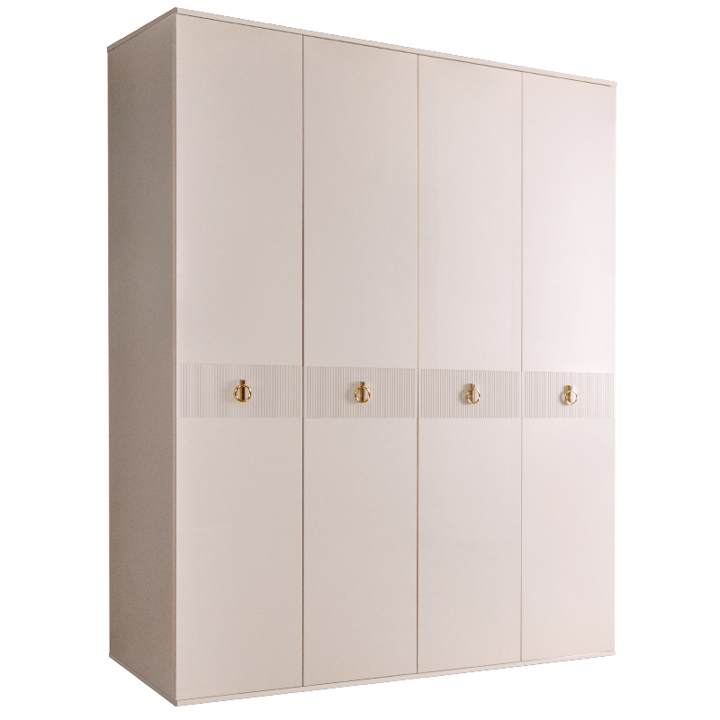 Шкаф 4 двери РМШ2/4(s) (без зеркал) Rimini Solo 