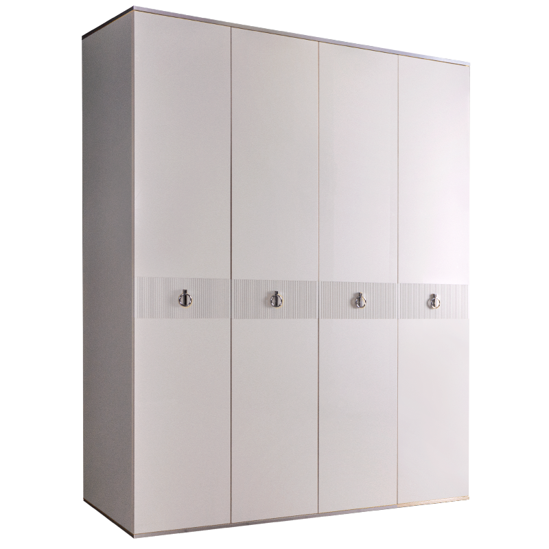 Шкаф 4 двери РМШ2/4(s) (без зеркал) Rimini Solo 