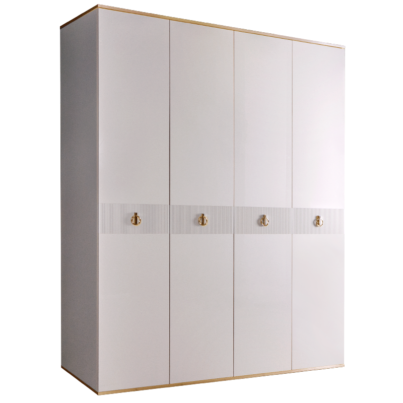 Шкаф 4 двери РМШ2/4(s) (без зеркал) Rimini Solo 