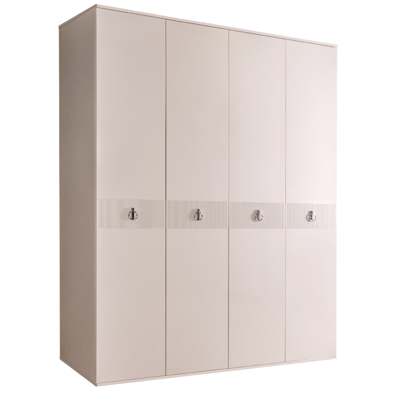 Шкаф 4 двери РМШ2/4(s) (без зеркал) Rimini Solo 