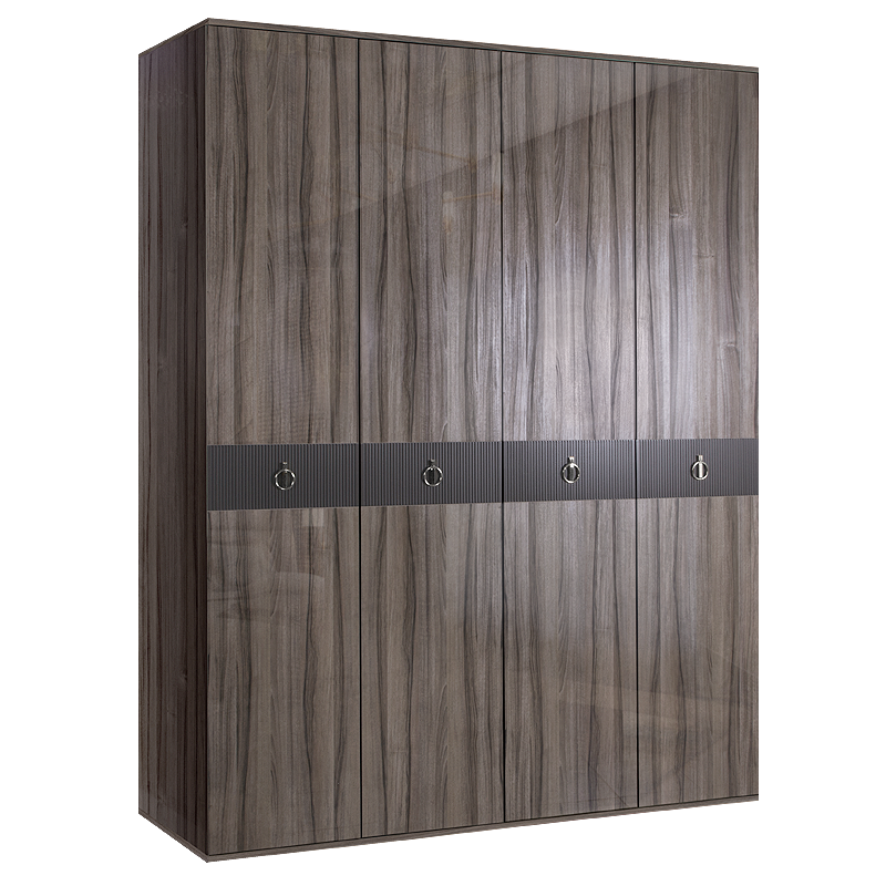 Шкаф 4 двери РМШ2/4(s) (без зеркал) Rimini Solo 