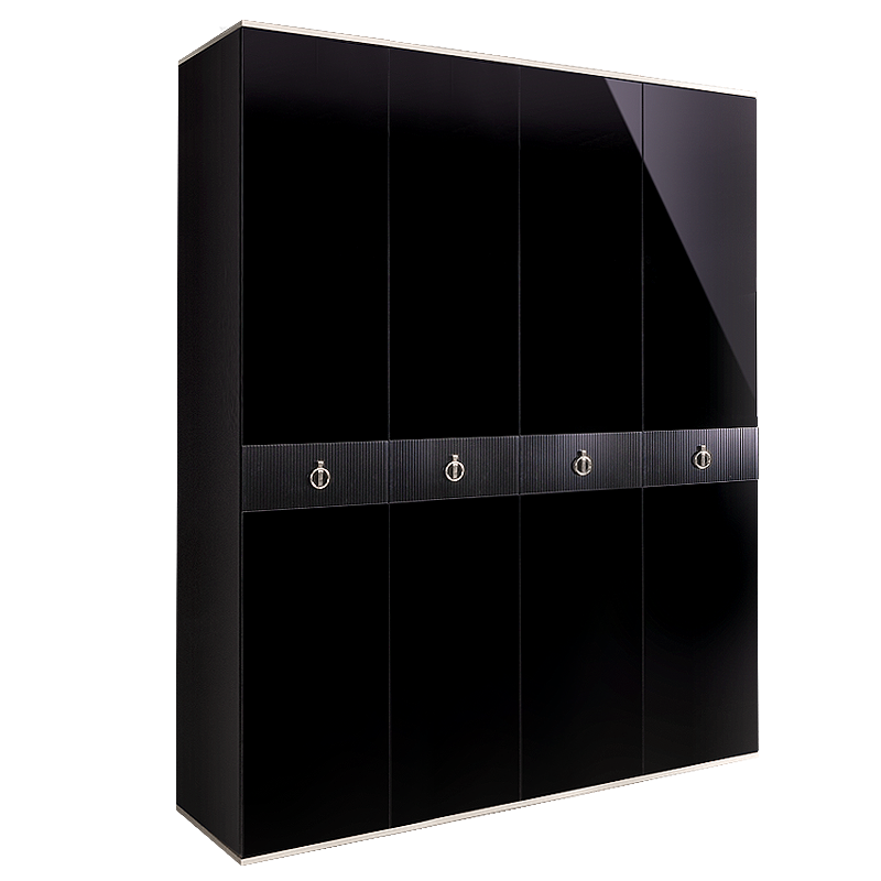 Шкаф 4 двери РМШ2/4(s) (без зеркал) Rimini Solo 