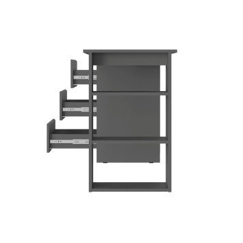 Стол письменный Симпл, Графит