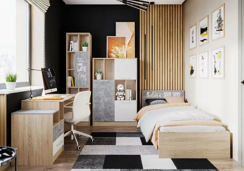 Кровать Колибри Лофт 0,9 