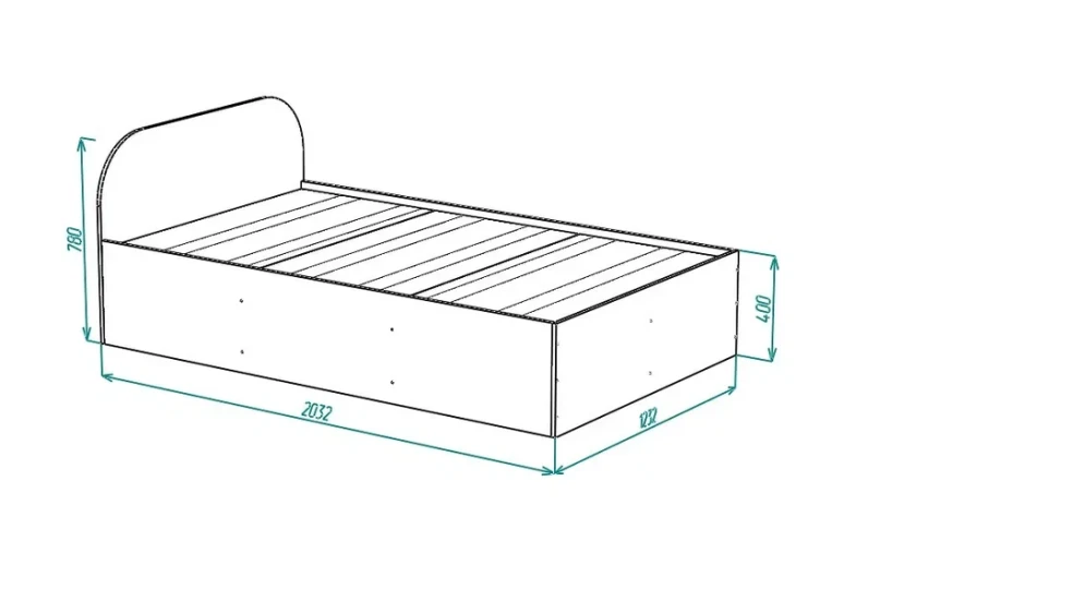Кровать Астема (Ярофф) 