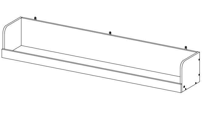 Полка Юниор-3, бриз 