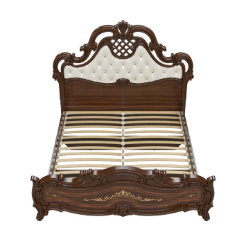 Кровать мягкое изголовье СГ-10 Грация, Орех