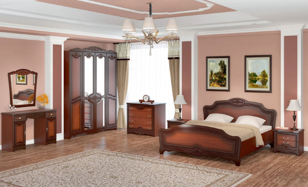 Зеркало Лотос, Орех 