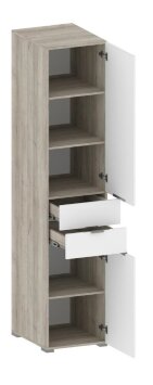 Шкаф пенал 2 двери и 2 ящика глубокий ШК-3014 Анима 