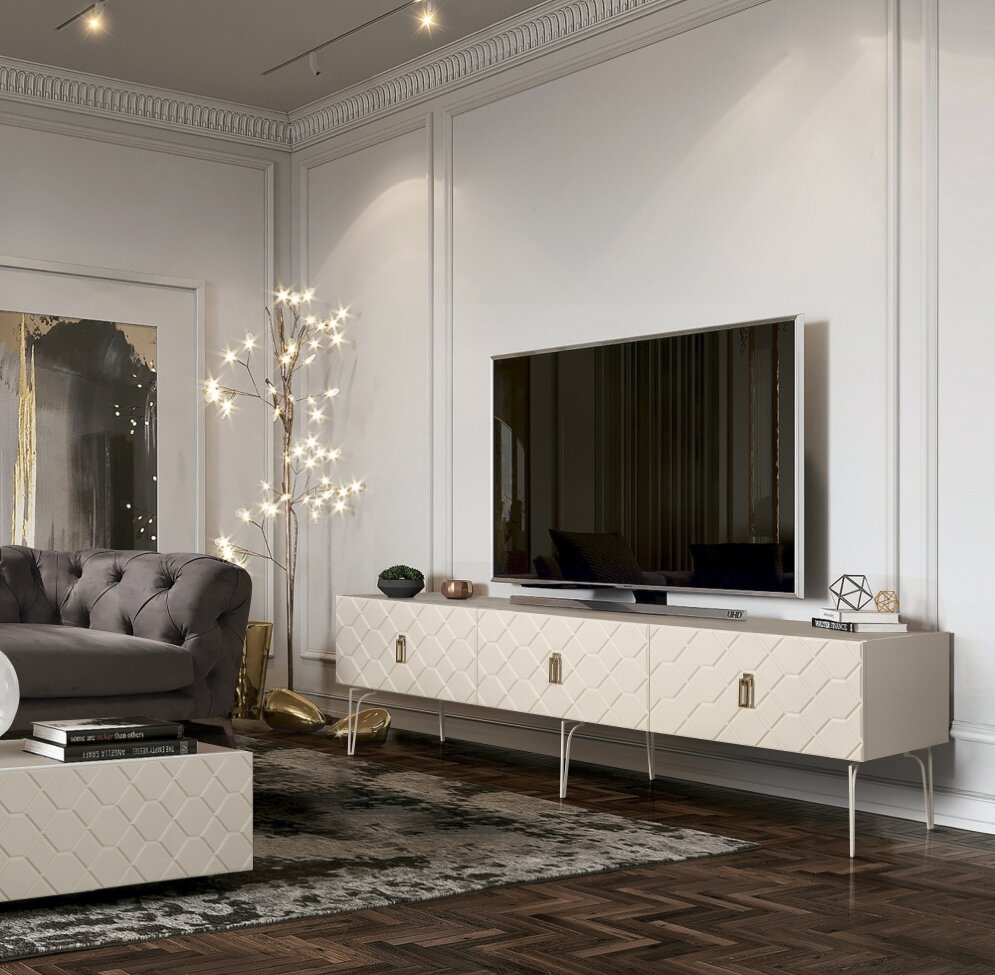 Тумба для телеаппаратуры 2.1 БМТ-2(Fa) Bogemia Farfalle 