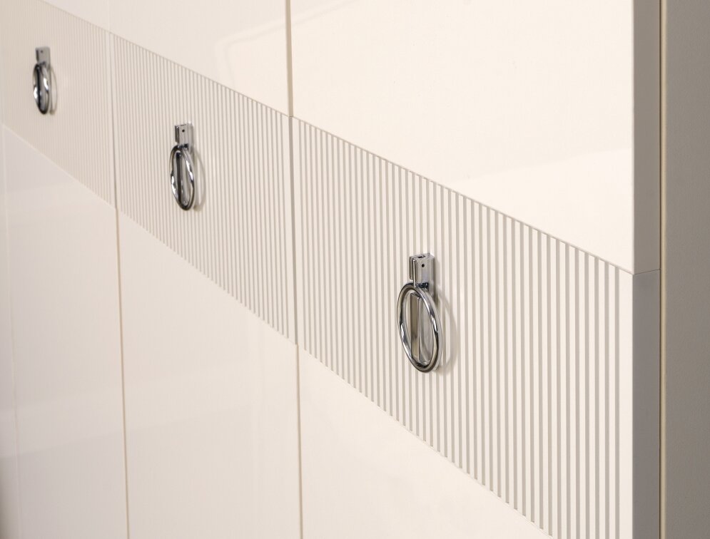 Шкаф 4 двери РМШ1/4(s) (с зеркалами) Rimini Solo 