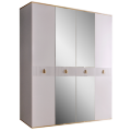 Шкаф 4 двери РМШ1/4(s) (с зеркалами) Rimini Solo 