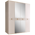 Шкаф 4 двери РМШ1/4(s) (с зеркалами) Rimini Solo 