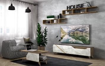 Модульная гостиная (серия 2) (Комплект 1)