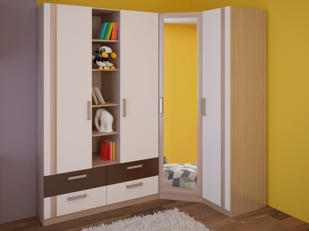 Шкаф угловой Walker (Волкер) 