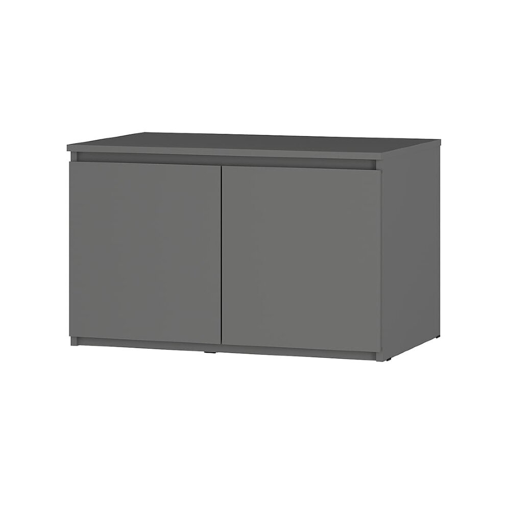 Тумба (2 двери) Симпл, Графит  