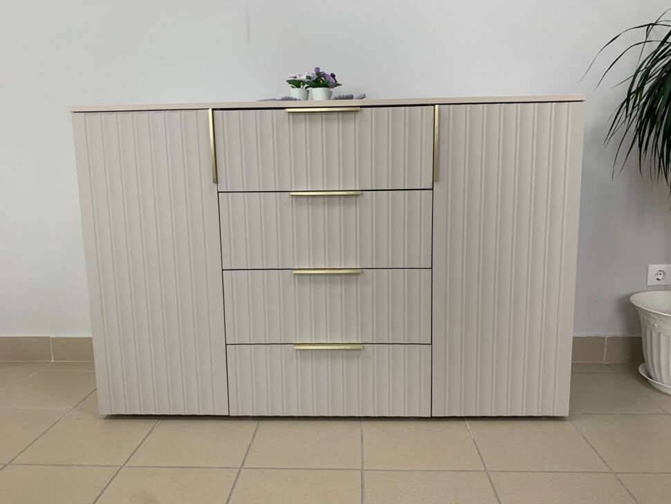 Комод Тефия 2 створки, 4 ящика 