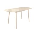 Стол раздвижной Мидел МИНИ, кремовый 