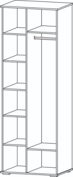 Шкаф 2-х створчатый Марракеш