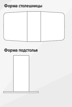 Стол обеденный раздвижной Токио 7