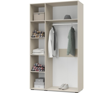 Шкаф 3-х дверный с зеркалом Челси, Кашемир