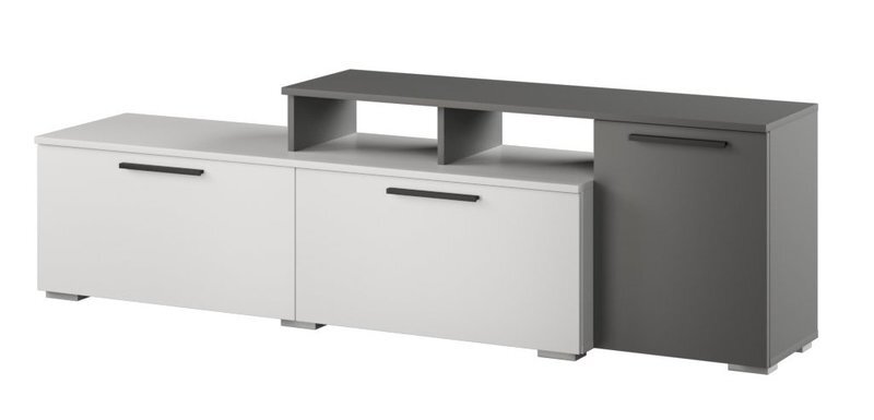 Тумба ТВ малая Альберо, графит 