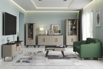 Шкаф витрина Фиделия однодверный