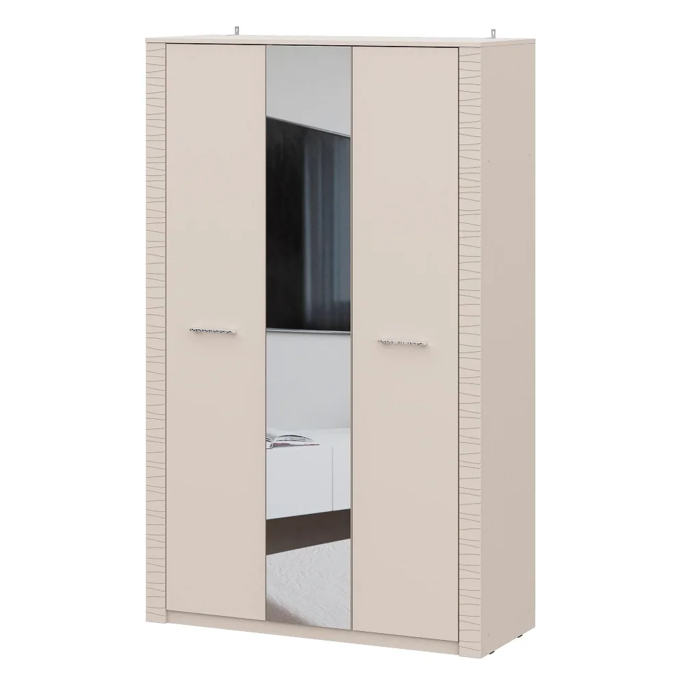 Шкаф 3-х створчатый с зеркалом Калипсо 