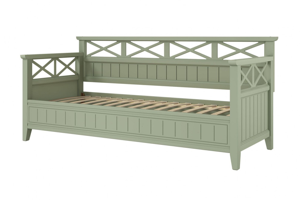 Кровать Амелия, зеленый самшит 