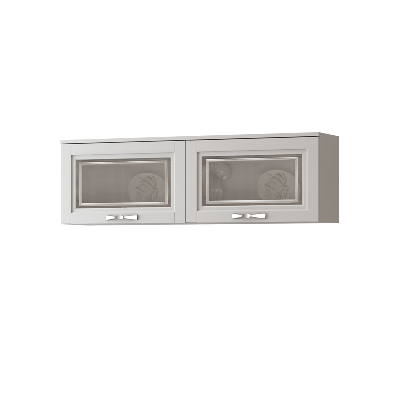 Шкаф навесной №957 Нельсон, Кашемир серый 