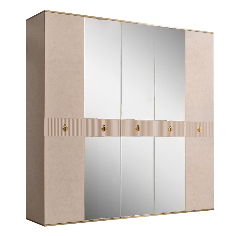 Шкаф 5 дверей РМШ1/5(s) (с зеркалом)  Rimini Solo 