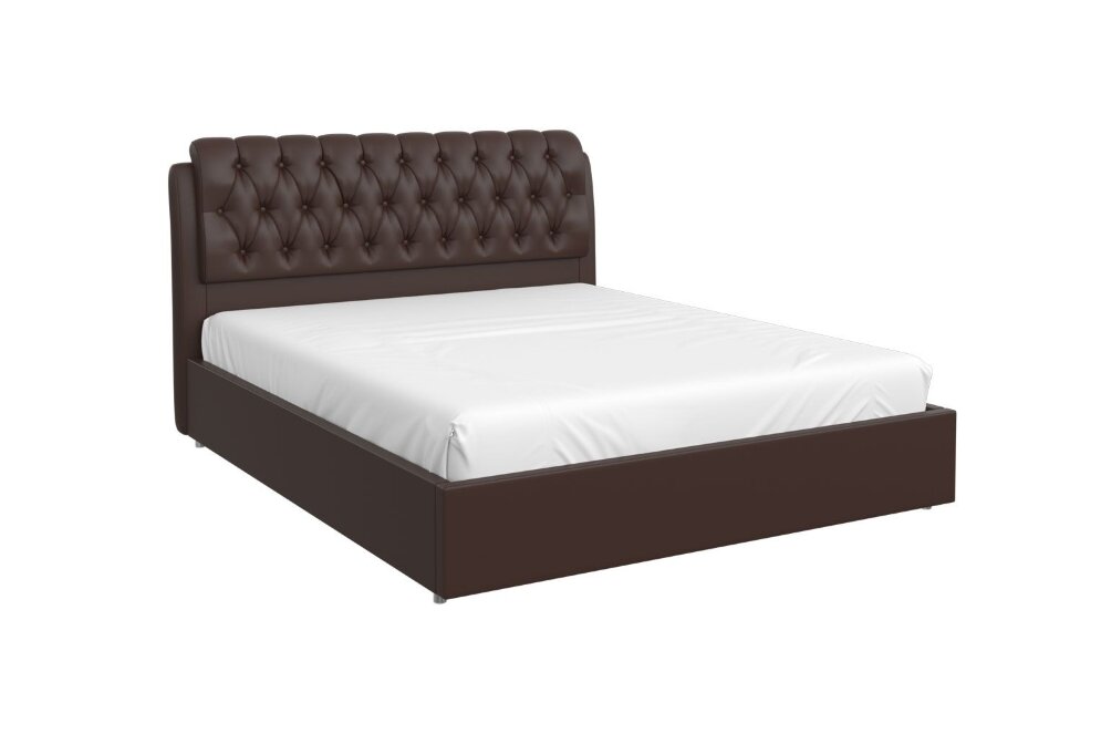 Кровать Белиста, шоколад (вариант 3)   