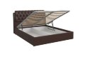 Кровать Белиста, шоколад (вариант 3)   
